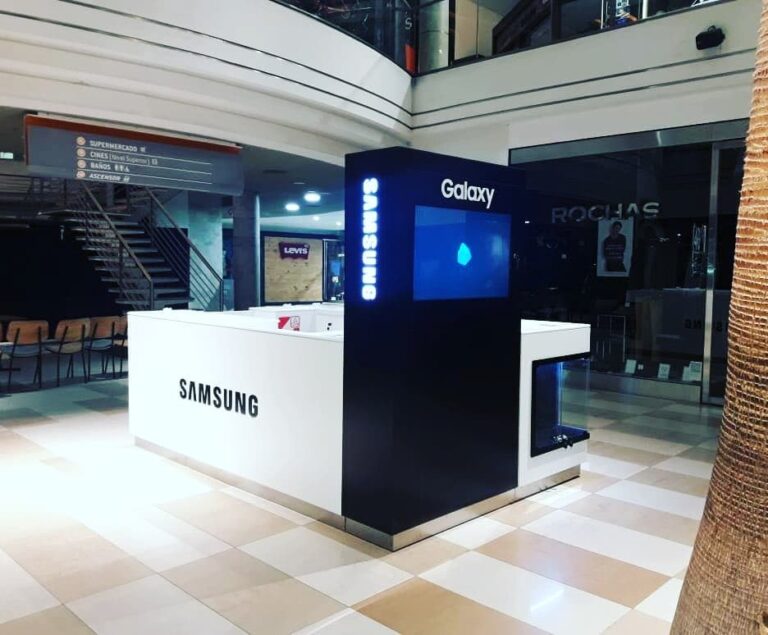 Samsung Stan de ventasMendoza-San Juan-Neuquen #CARPINTERIATIGRE #ALLINKGRAFICA